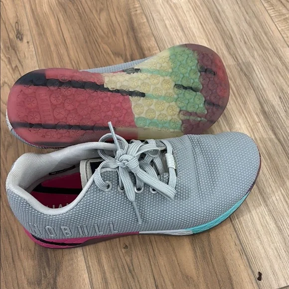 NOBULL Gray Athletic Sneakers - Picture 1 of 5